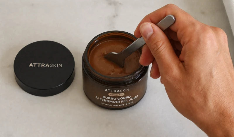 Stir the body butter in the jar