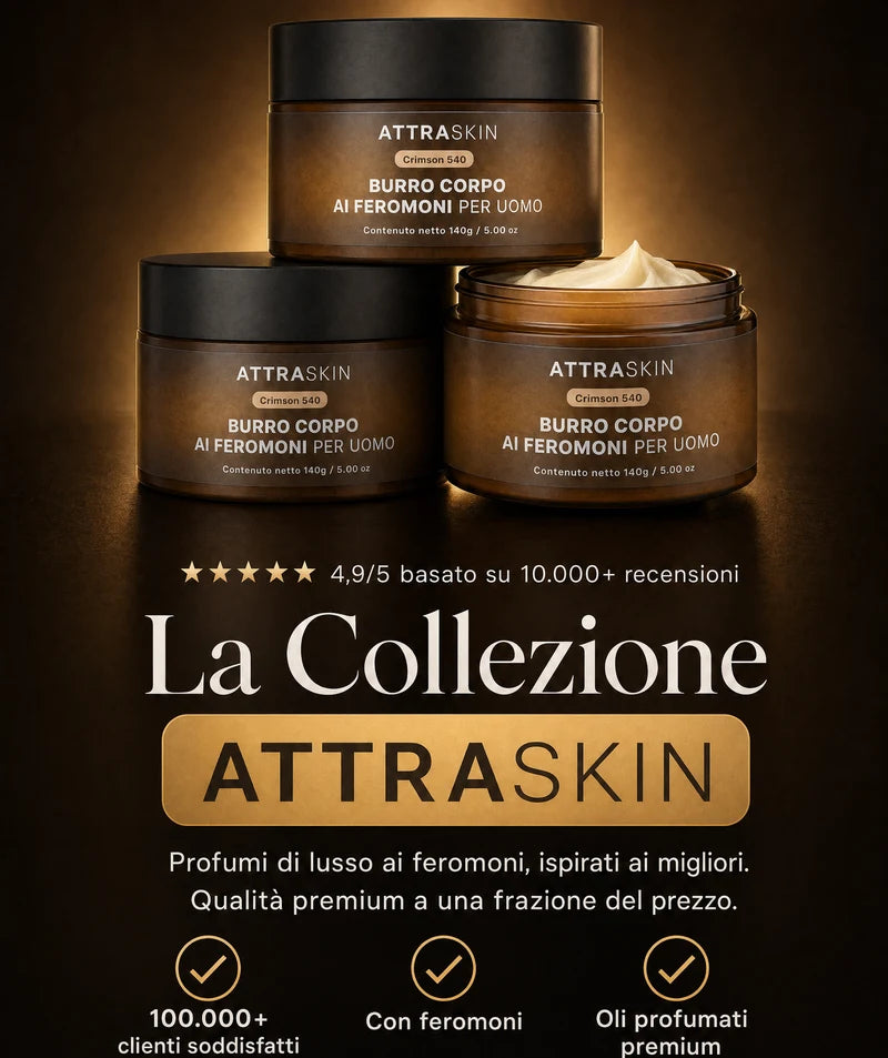 Collezione ATTRASKIN, fragranze di lusso ispirate alle migliori